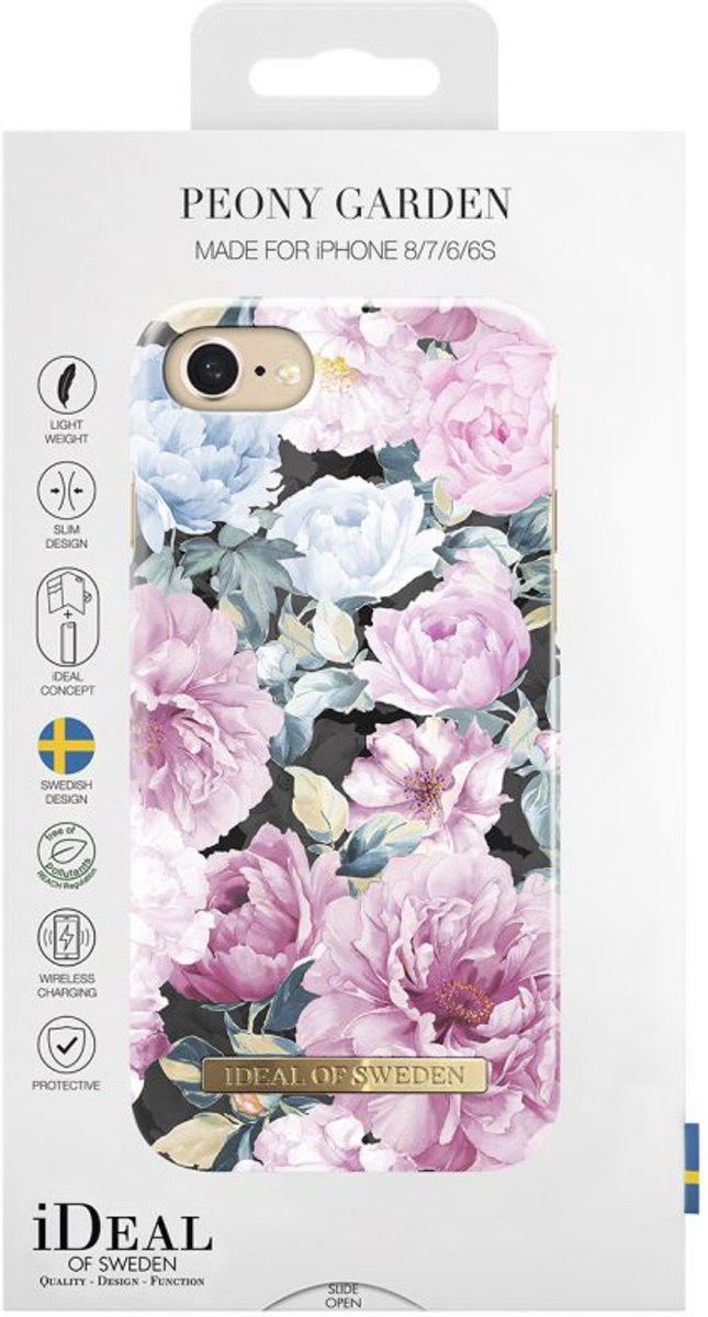 iDeal of Sweden iPhone SE 2020 Fashion Hoesje Peony Garden afbeelding 3