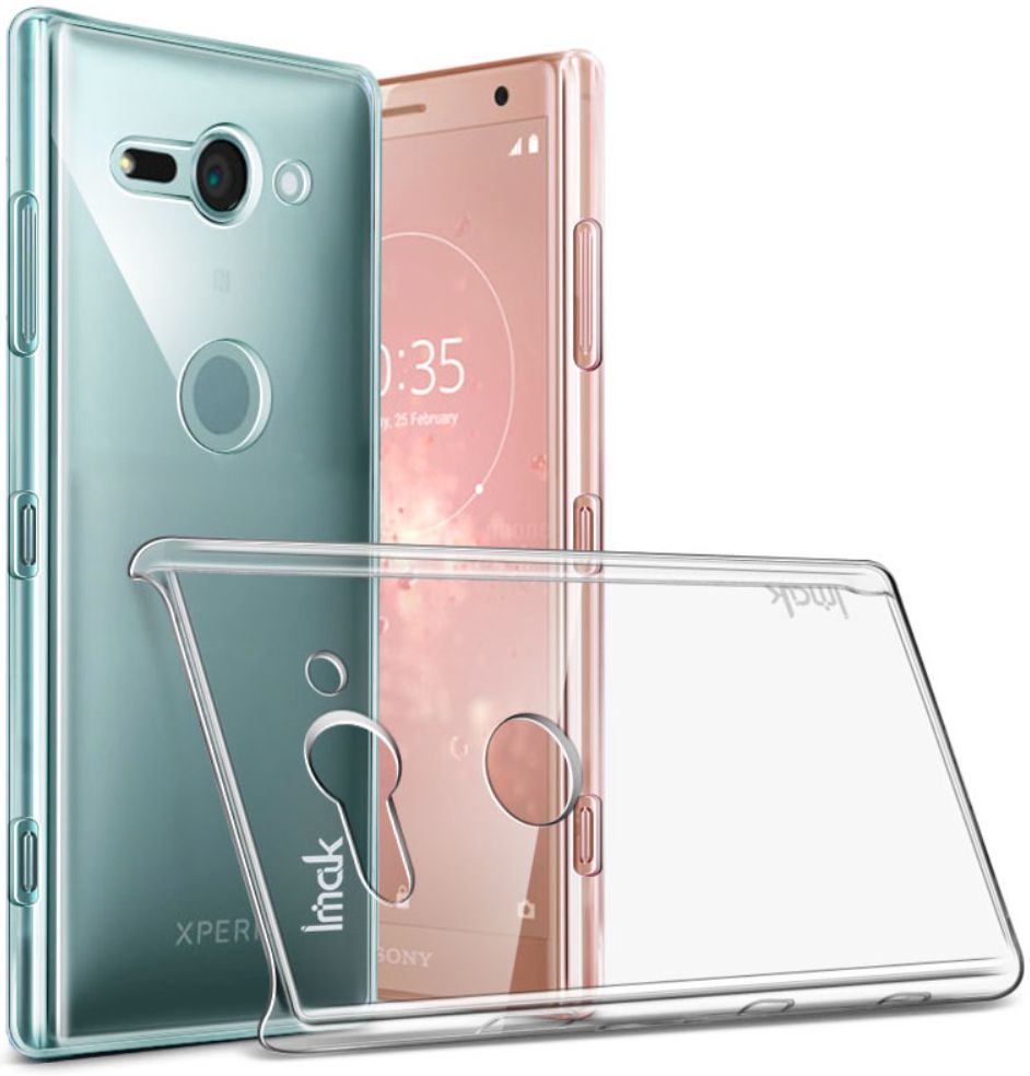 IMAK Crystal II Series Sony Xperia XZ2 Hoesje Hard Plastic Transparant afbeelding 2