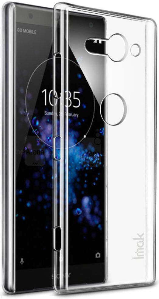 IMAK Crystal II Series Sony Xperia XZ2 Hoesje Hard Plastic Transparant afbeelding 1