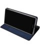 Dux Ducis Sony Xperia XZ2 Compact Premium Bookcase Hoesje Blauw