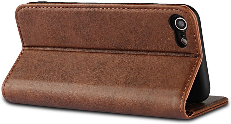 iPhone 7/8 Premium Bookcase Bruin afbeelding 4