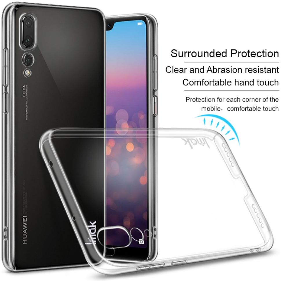IMAK Crystal II Series Huawei P20 Pro Hoesje Hard Plastic Transparant afbeelding 3