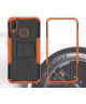 Huawei P20 Lite Robuust Hybride Hoesje Oranje