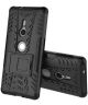 Sony Xperia XZ2 Hybride Hoesje met Kickstand Zwart