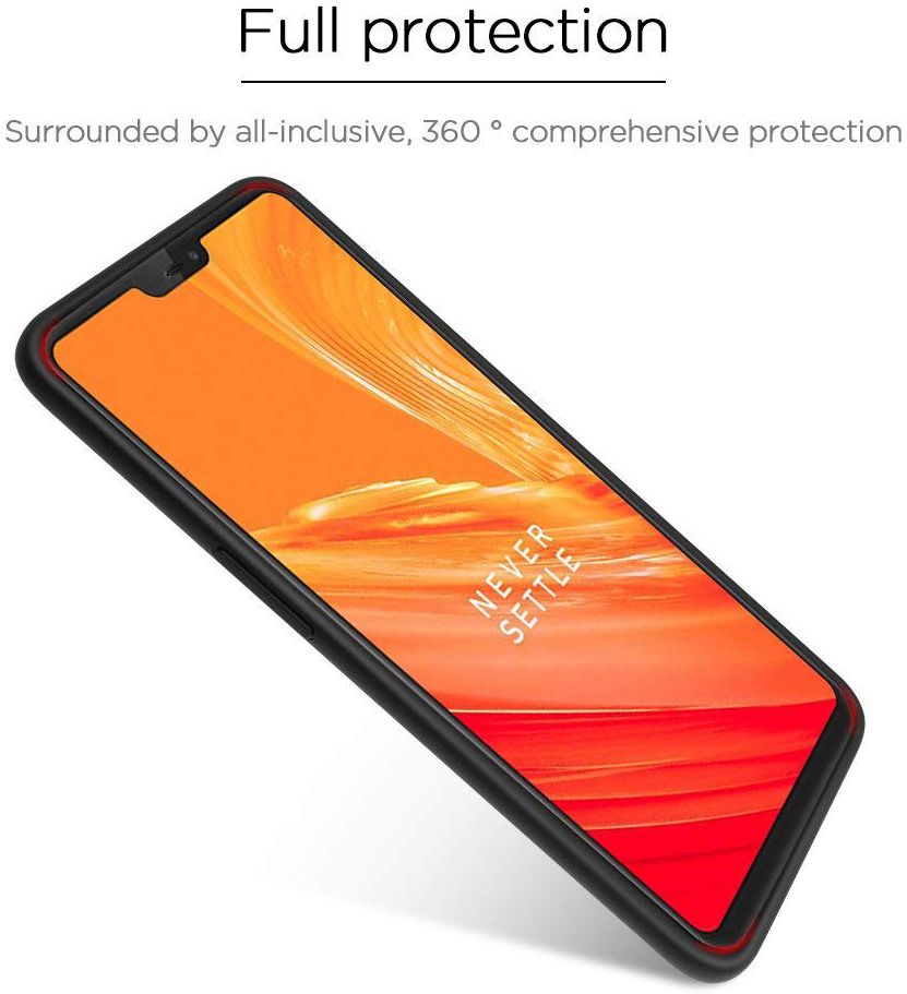 OnePlus 6 TPU Hoesje Zwart afbeelding 7