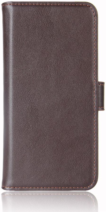 Nokia 7 Plus Echt Lederen Wallet Stand Hoesje Bruin afbeelding 7