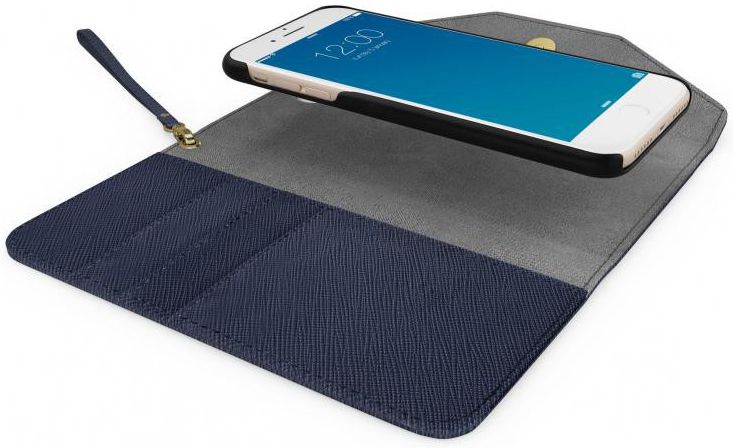 iDeal of Sweden Apple iPhone 8 / 7 / 6(s) Mayfair Clutch Donkerblauw afbeelding 2
