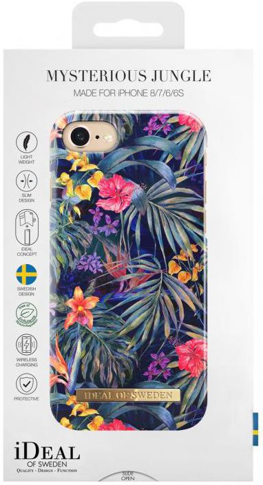 iDeal of Sweden iPhone SE 2020 Fashion Hoesje Mysterious Jungle afbeelding 3