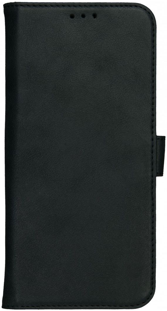 Rosso Deluxe Nokia 6 (2018) Hoesje Echt Leer Book Case Zwart afbeelding 12