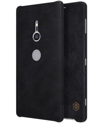 Nillkin Qin Series Book Case Sony Xperia XZ2 Zwart Hoesjes