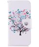 Huawei P Smart Portemonnee Hoesje Tree Print