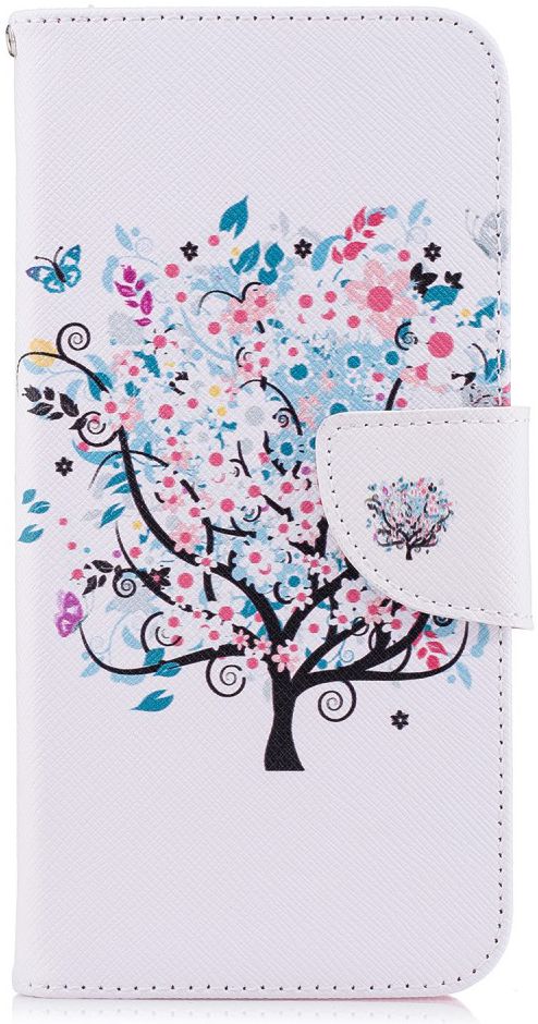 Huawei P Smart Portemonnee Hoesje Tree Print afbeelding 3