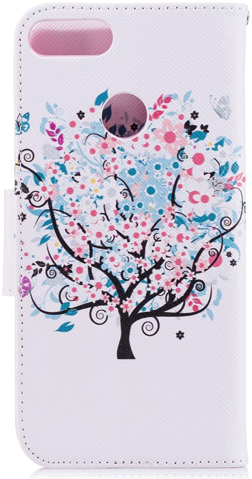 Huawei P Smart Portemonnee Hoesje Tree Print afbeelding 4
