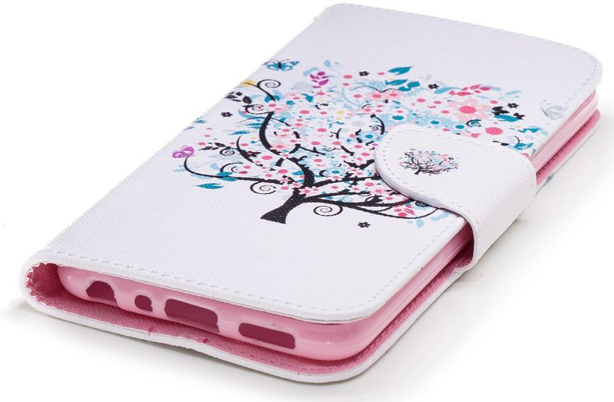 Huawei P Smart Portemonnee Hoesje Tree Print afbeelding 7
