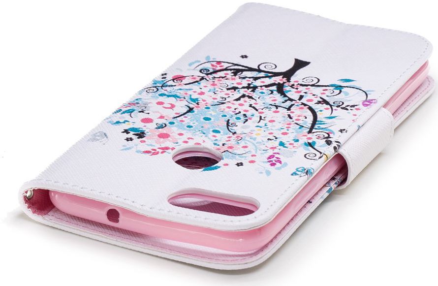 Huawei P Smart Portemonnee Hoesje Tree Print afbeelding 8