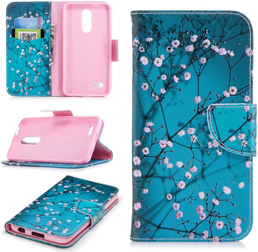 LG K11 Portemonnee Hoesje Winter Print afbeelding 1