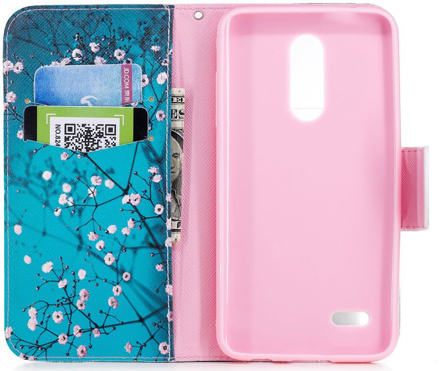 LG K11 Portemonnee Hoesje Winter Print afbeelding 2