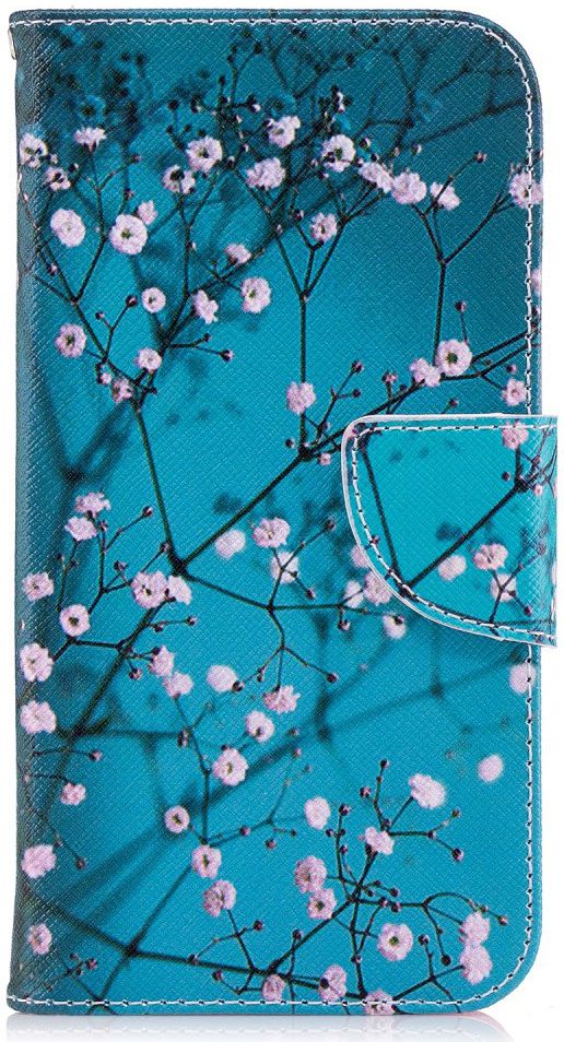 LG K11 Portemonnee Hoesje Winter Print afbeelding 3