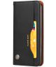 LG K9 Luxe Portemonnee Hoesje met Kaarthouder Zwart