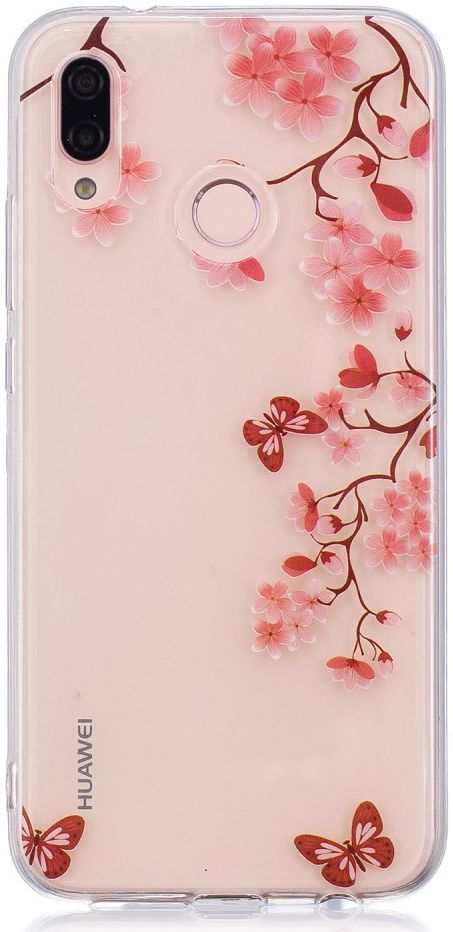 Huawei P20 Lite TPU Backcover met Bloemen Print afbeelding 1