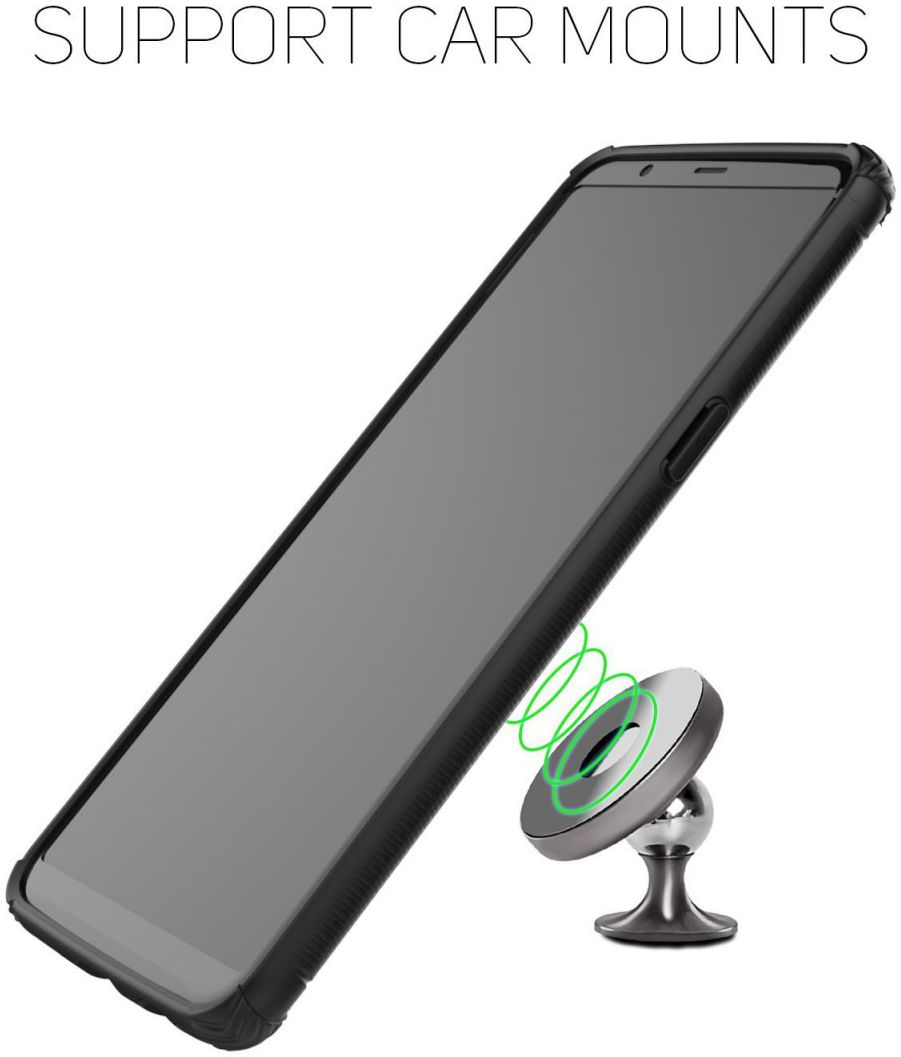 OnePlus 5T Hard Back Cover Zwart afbeelding 4