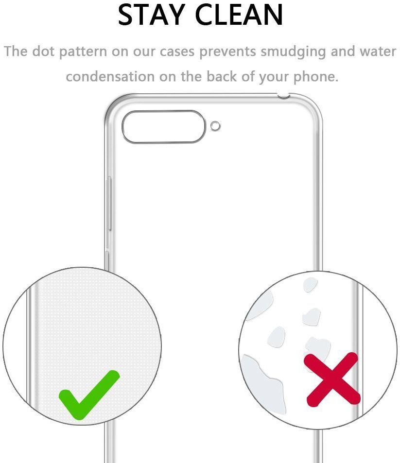 Huawei Y6 (2018) Dual-Sim Hoesje Transparante Back Cover afbeelding 5