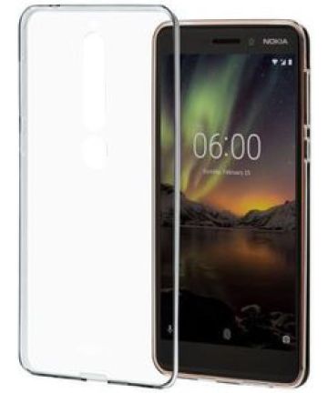 Nokia 6 (2018) CC-110 Transparant Hoesje Hoesjes