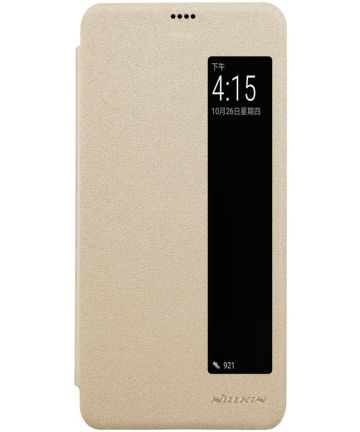 Nillkin Sparkle Series Flip Case Huawei P20 Goud Hoesjes