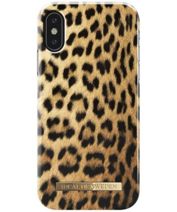 iDeal of Sweden iPhone XS / X Fashion Hoesje Wild Leopard Hoesjes