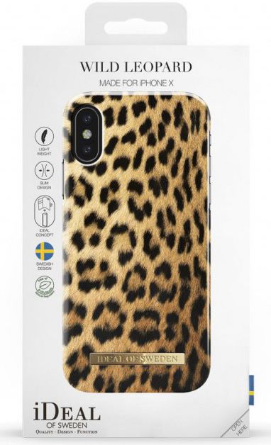 iDeal of Sweden iPhone XS / X Fashion Hoesje Wild Leopard afbeelding 3