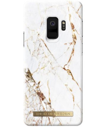 iDeal of Sweden Samsung Galaxy S9 Fashion Hoesje Carrara Gold Hoesjes
