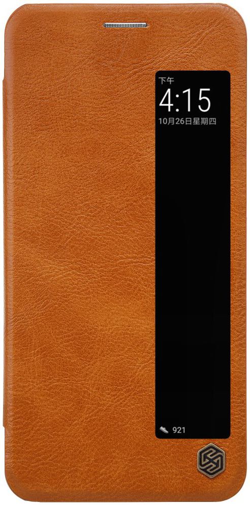 Nillkin Qin Series Flip Hoesje Huawei P20 Pro Bruin afbeelding 2