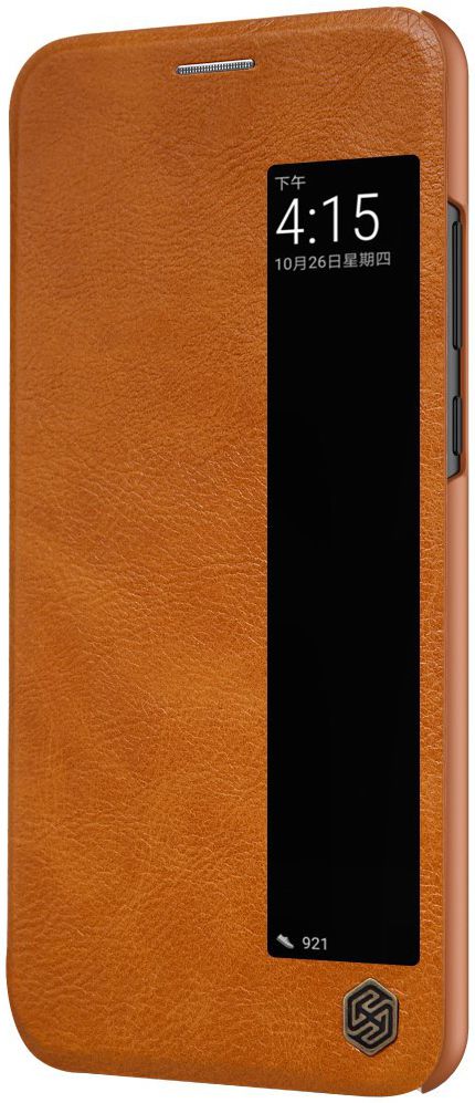 Nillkin Qin Series Flip Hoesje Huawei P20 Pro Bruin afbeelding 6