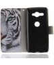 Sony Xperia XZ2 Bookcase Tiger Head Print