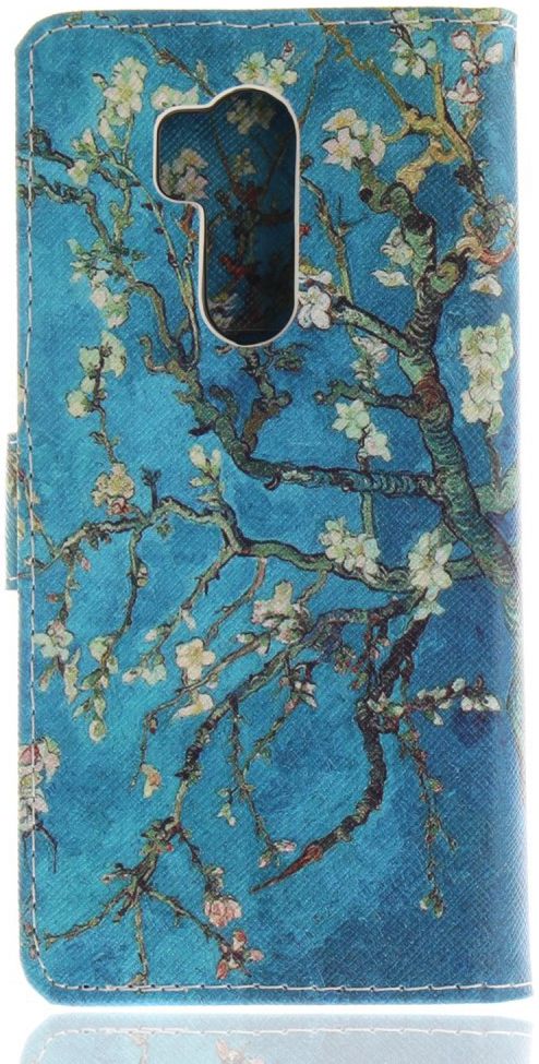 LG G7 Leren Portemonnee Hoesje Wintersweet afbeelding 2