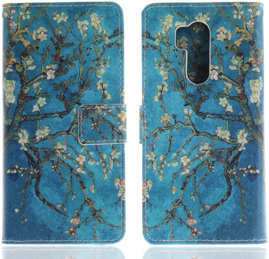 LG G7 Leren Portemonnee Hoesje Wintersweet afbeelding 3