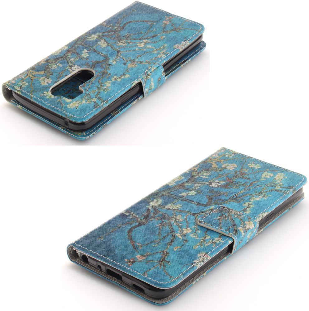 LG G7 Leren Portemonnee Hoesje Wintersweet afbeelding 4