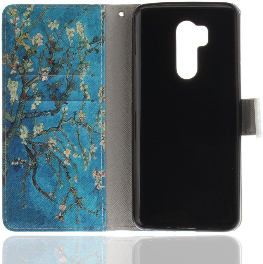 LG G7 Leren Portemonnee Hoesje Wintersweet afbeelding 8