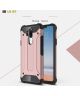 LG G7 Hybride Hoesje Roze Goud