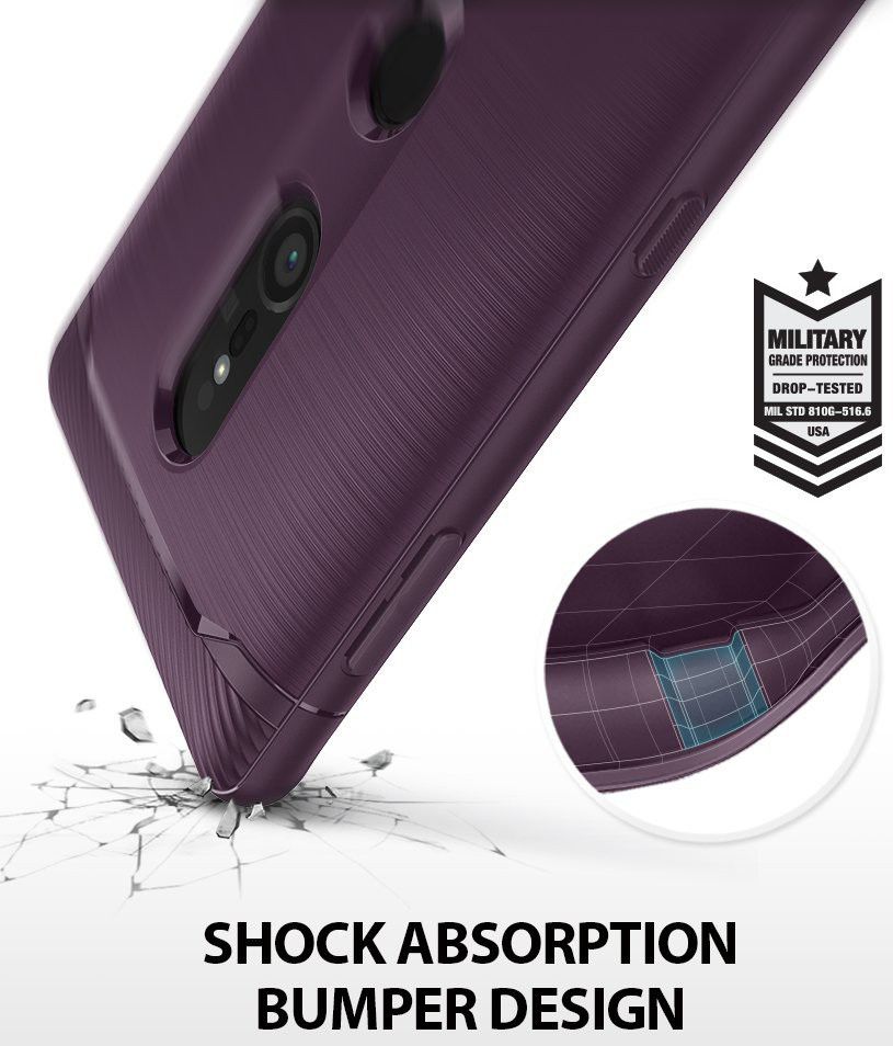 Ringke Onyx Sony Xperia XZ2 Hoesje Paars afbeelding 2