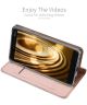 Dux Ducis Nokia 6 (2018) Premium Bookcase Roze Goud