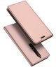 Dux Ducis Nokia 6 (2018) Premium Bookcase Roze Goud