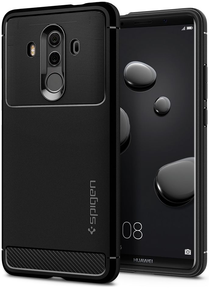 Spigen Rugged Armor Huawei Mate 10 Pro Hoesje Zwart afbeelding 1
