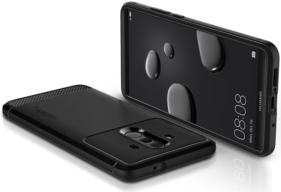 Spigen Rugged Armor Huawei Mate 10 Pro Hoesje Zwart afbeelding 3
