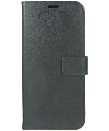 Valenta Booklet GelSkin Sony Xperia XA2 Echt Leren Hoesje Zwart Hoesjes