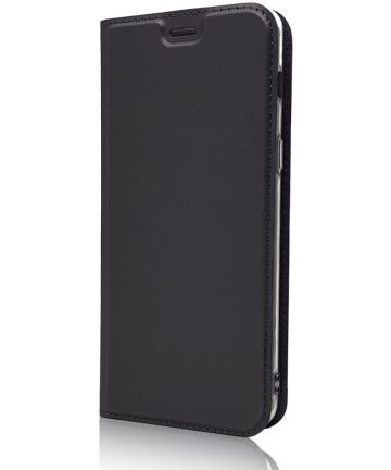 Samsung Galaxy A8 (2018) Portemonnee Hoesje Zwart Hoesjes
