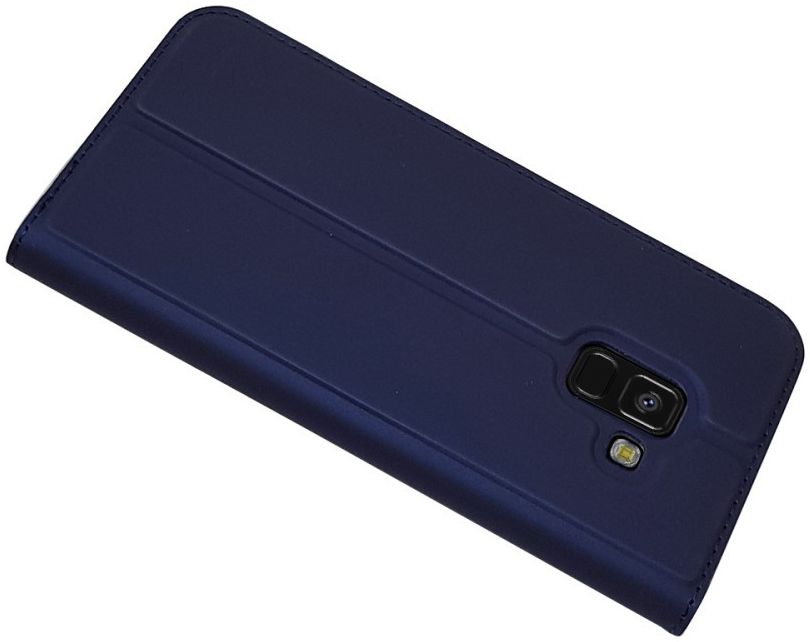 Samsung Galaxy A8 (2018) Portemonnee Hoesje Blauw afbeelding 9