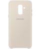 Samsung Galaxy A6 Plus Dual Layer Cover Goud
