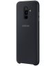 Samsung Galaxy A6 Plus Dual Layer Cover Zwart