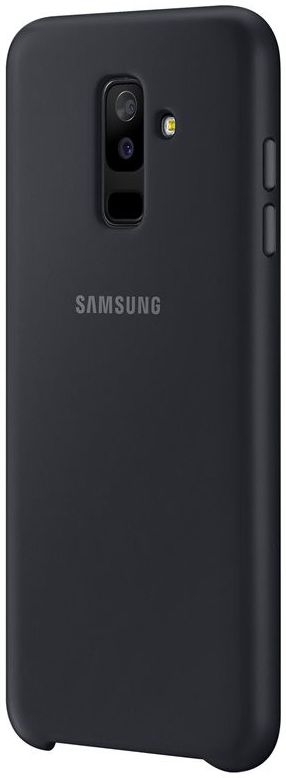 Samsung Galaxy A6 Plus Dual Layer Cover Zwart afbeelding 1